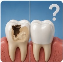 Can a Cavity Heal Itself?