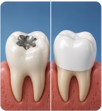 Crown vs. Filling: How Does Your Dentist Decide?
